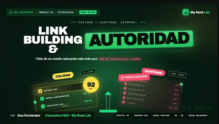 Link Building y Autoridad
