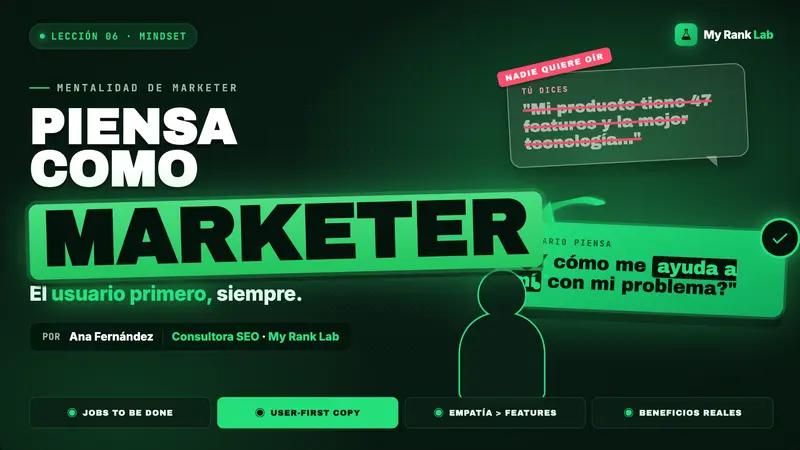 Piensa como Marketer